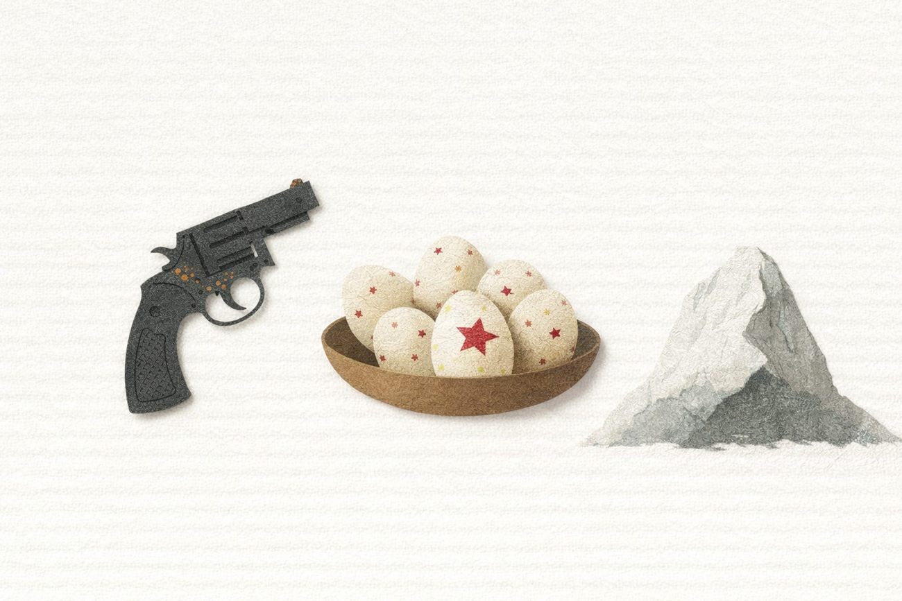 Faroeste duro do Calango Estrelado